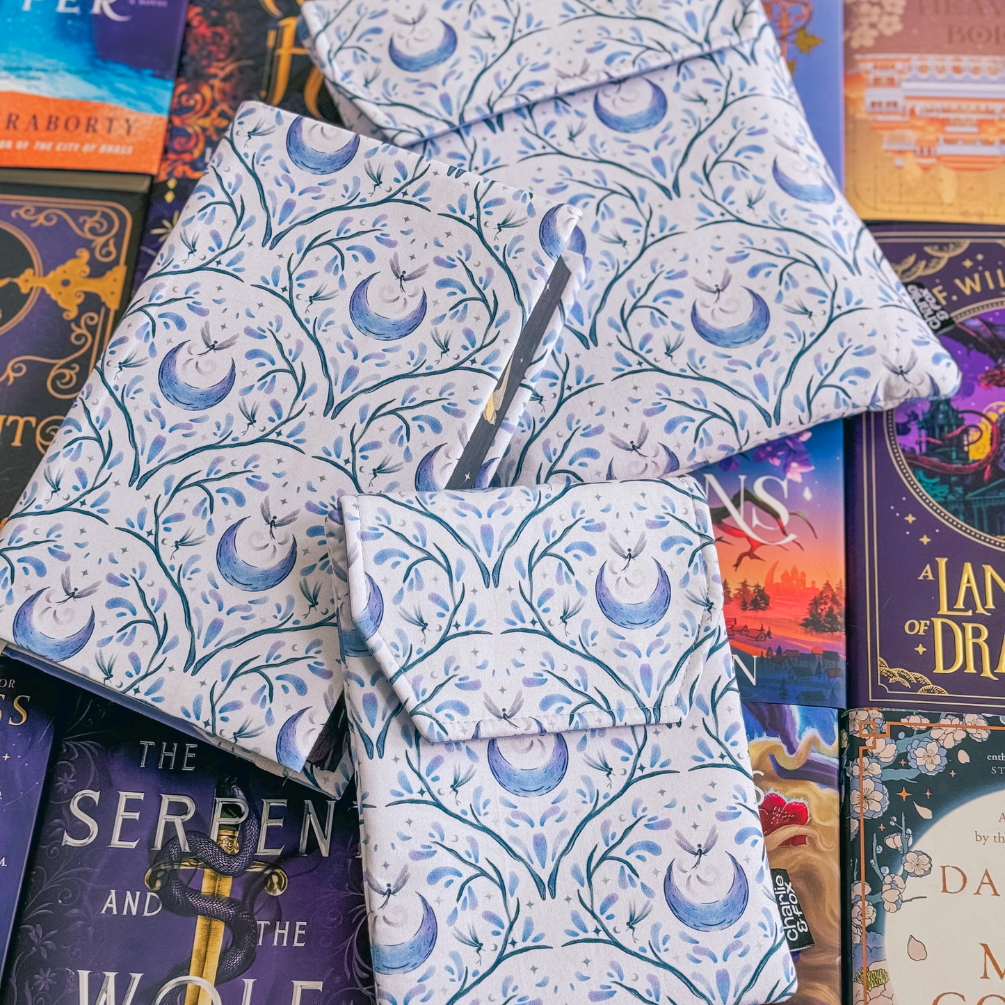 Charlie and Fox - Fairytale fabric dust jacket: XS - 8" / 20cm