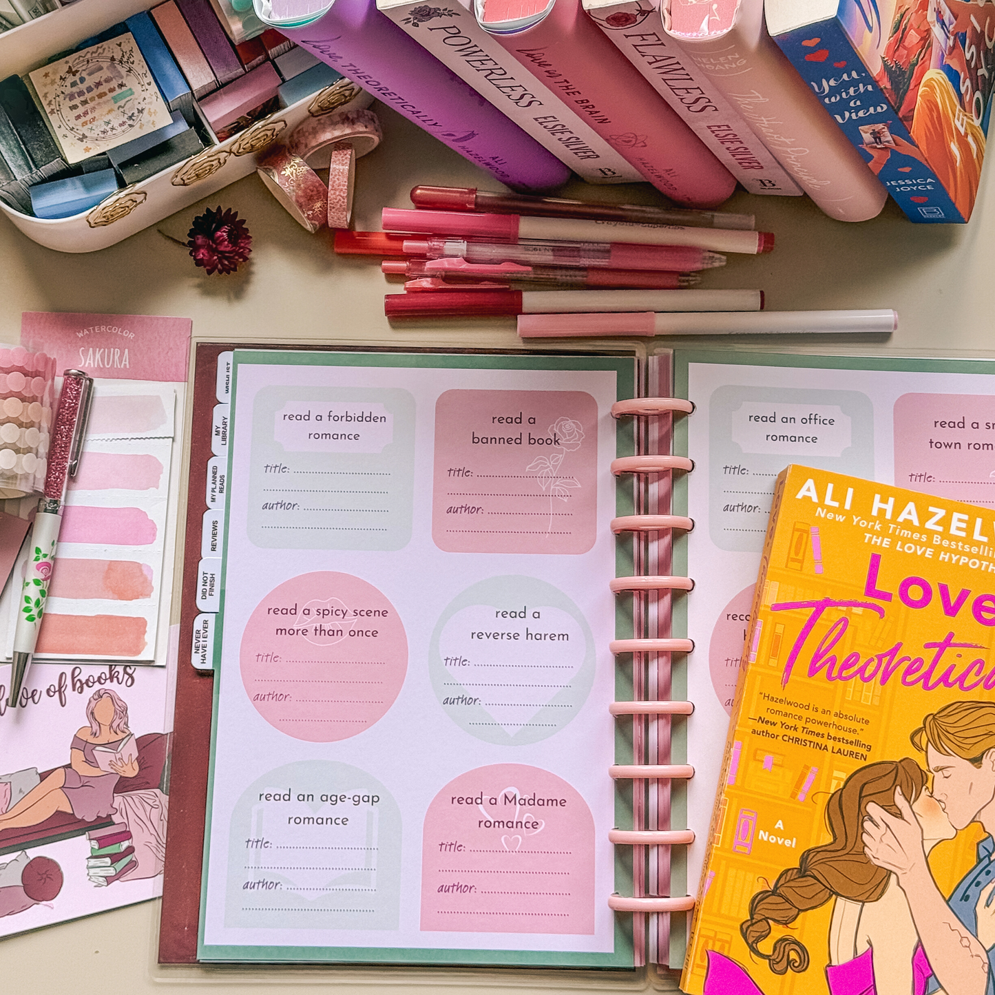 Romance Reading Journal