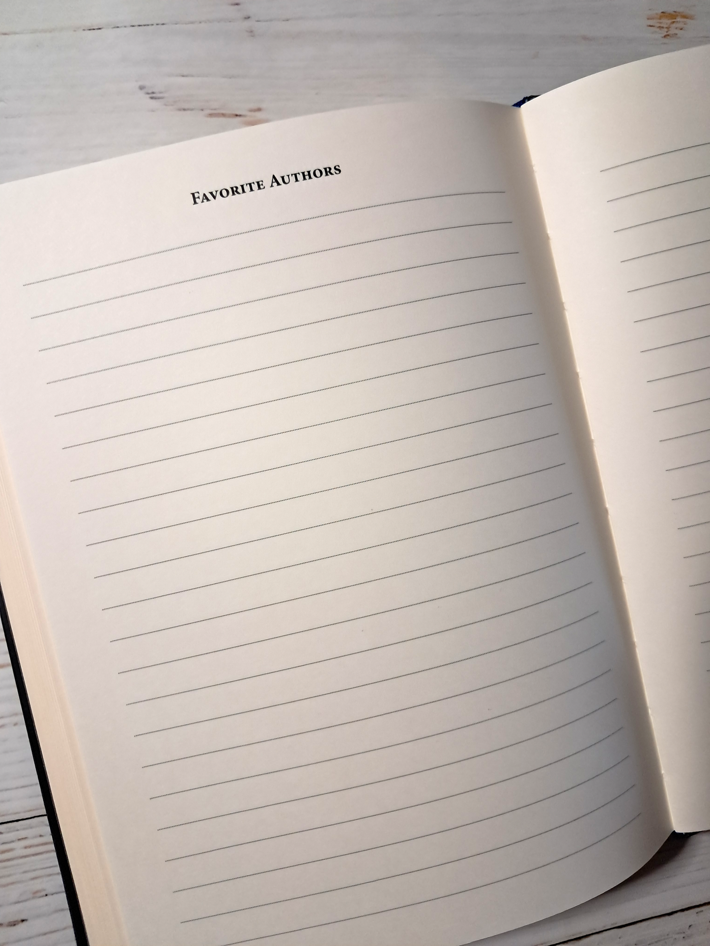 Book Lover's Journal