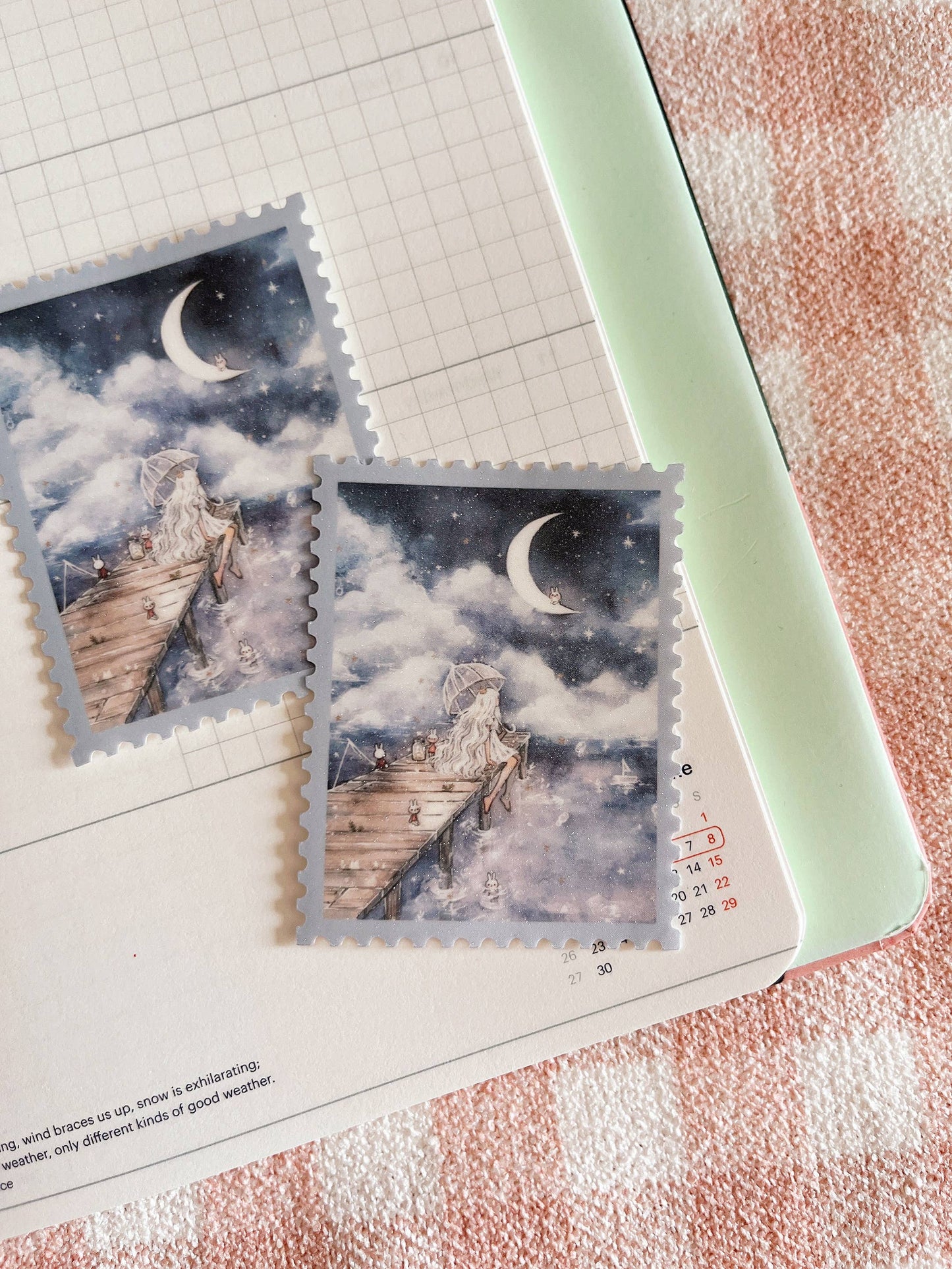 In the Clouds Stamp Sticker