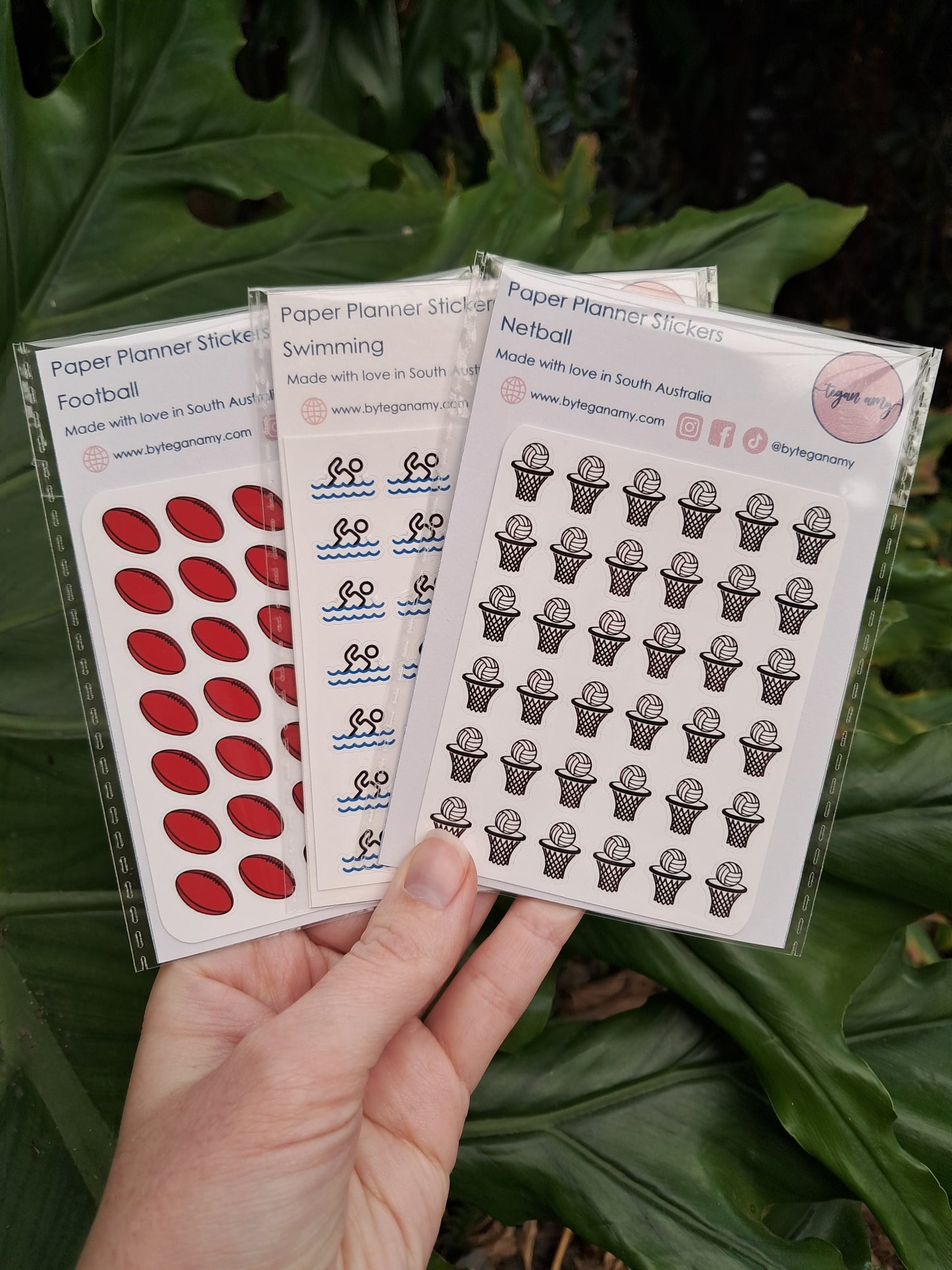 Paper Planner Stickers - Sports