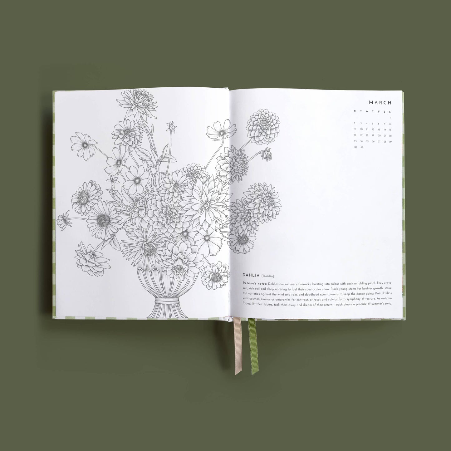 2026 ALWAYS FLOWERS PLANNER | SAGE