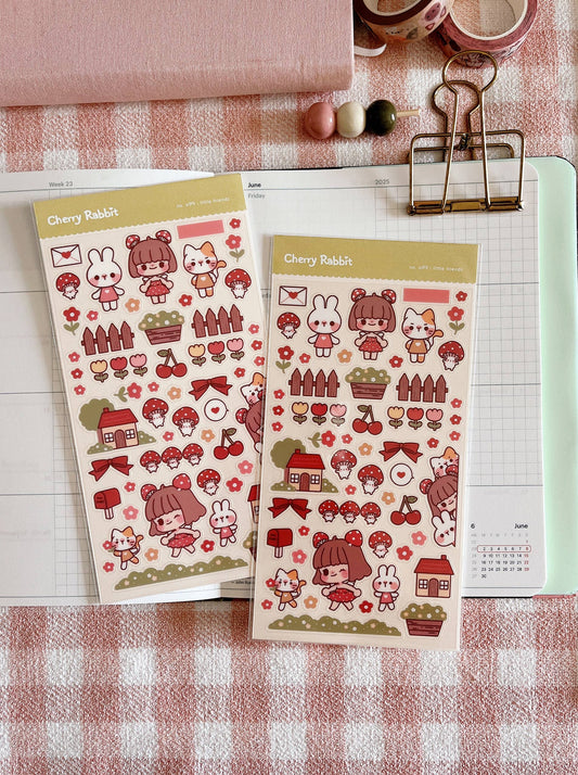 Little Friends Sticker Sheet no.099