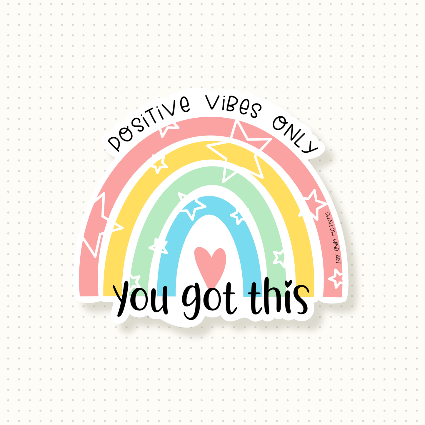 Vinyl Sticker - Motivational, You Got This