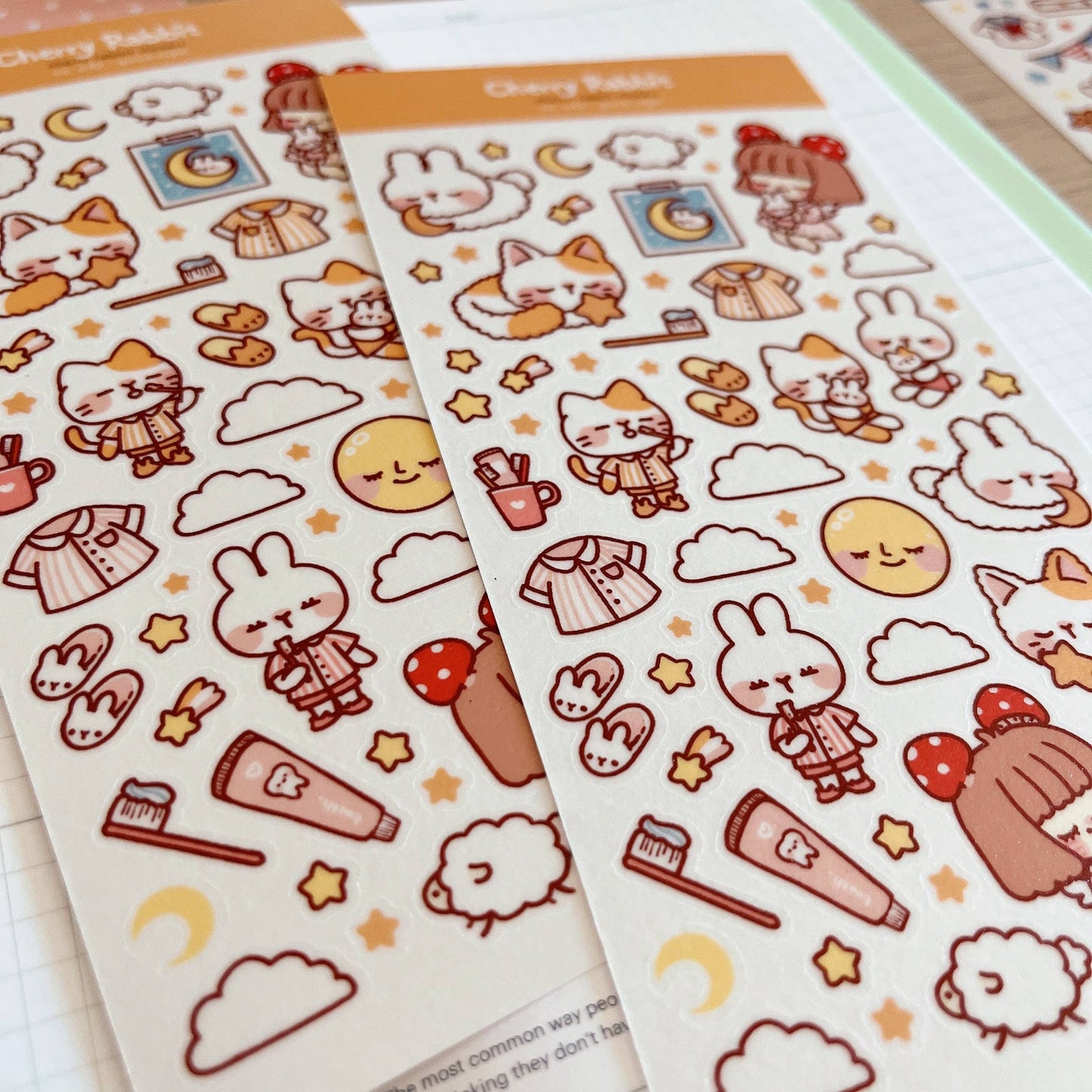 Good Night Sticker Sheet no.042