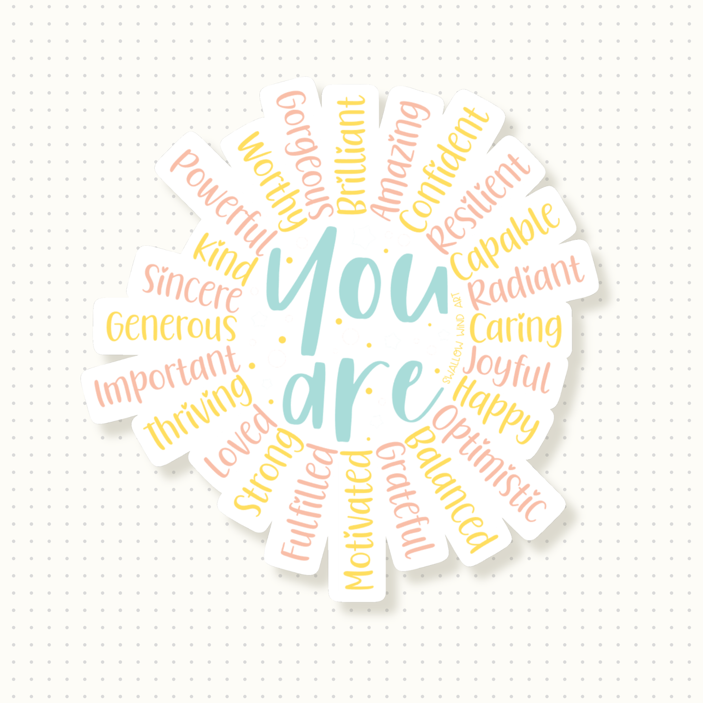 Vinyl Sticker - Affirmation