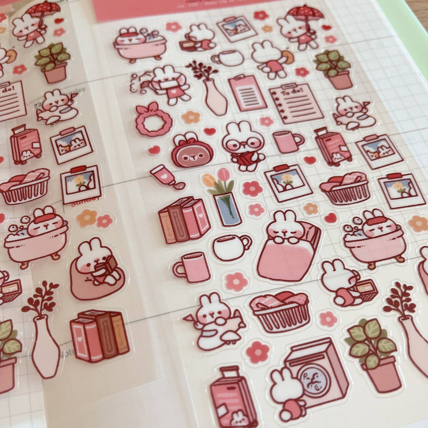 Daily Life of Rabbit Sticker Sheet no.105