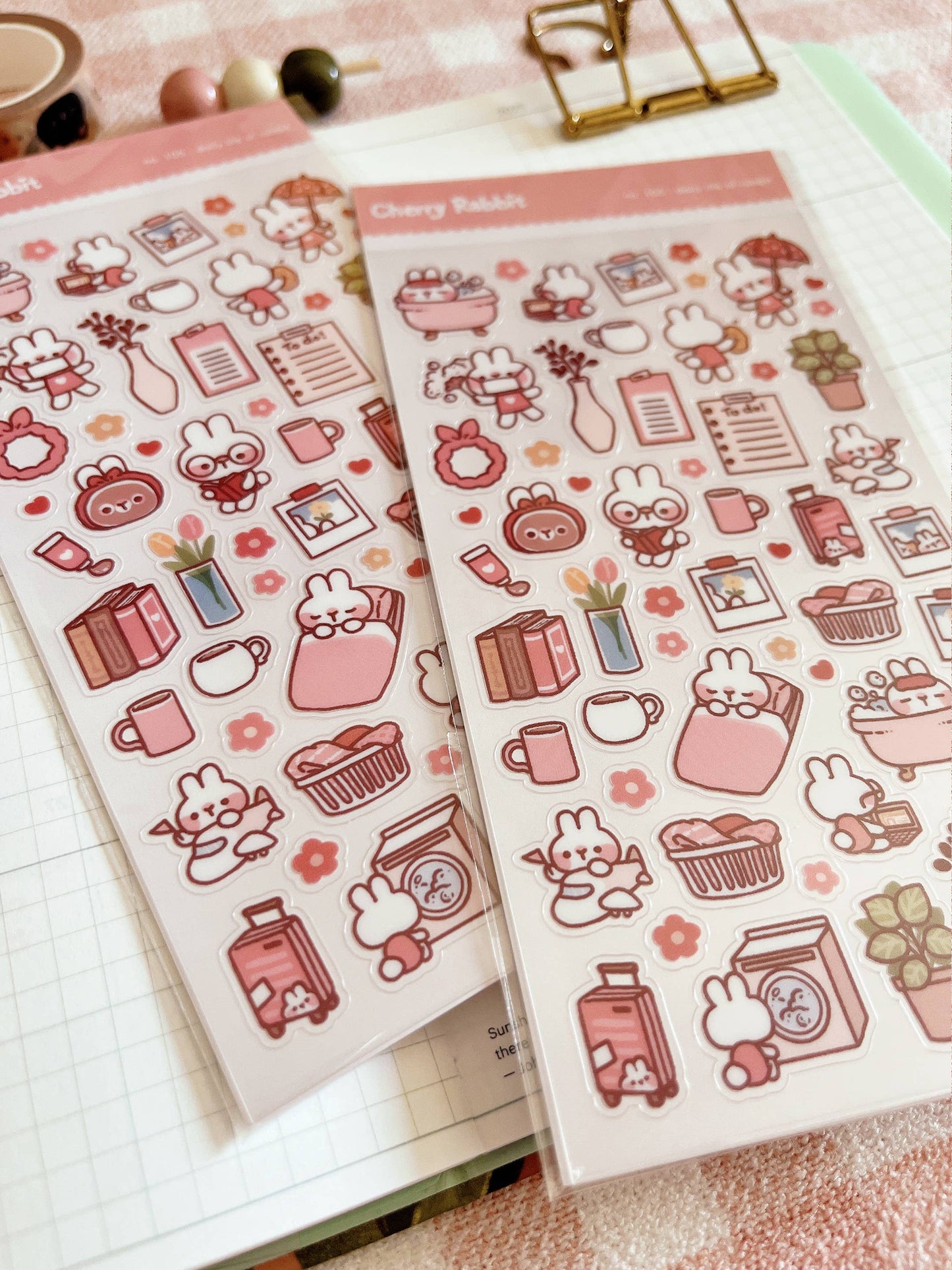 Daily Life of Rabbit Sticker Sheet no.105