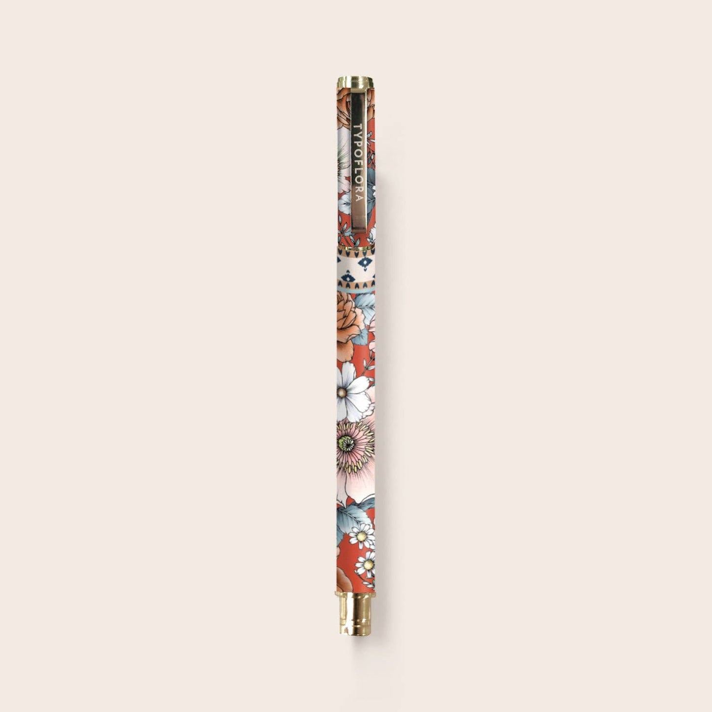 Rollerball Pen - Bouquet In Rust