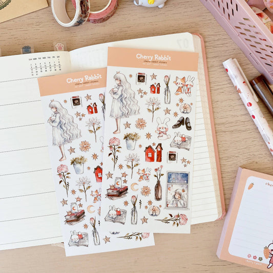 Sweet Lullaby Sticker Sheet no.027