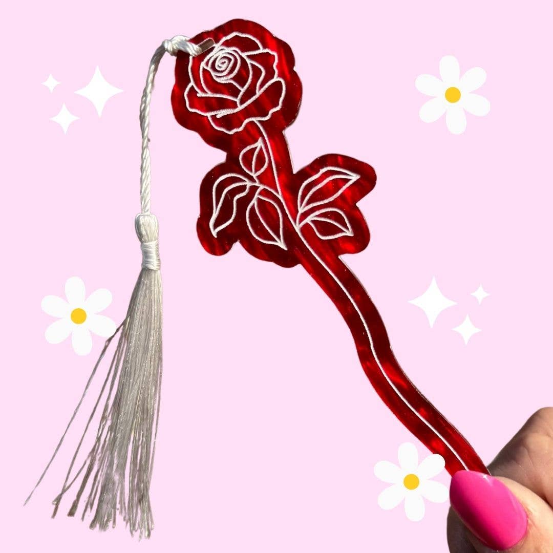 Rose Book Mark