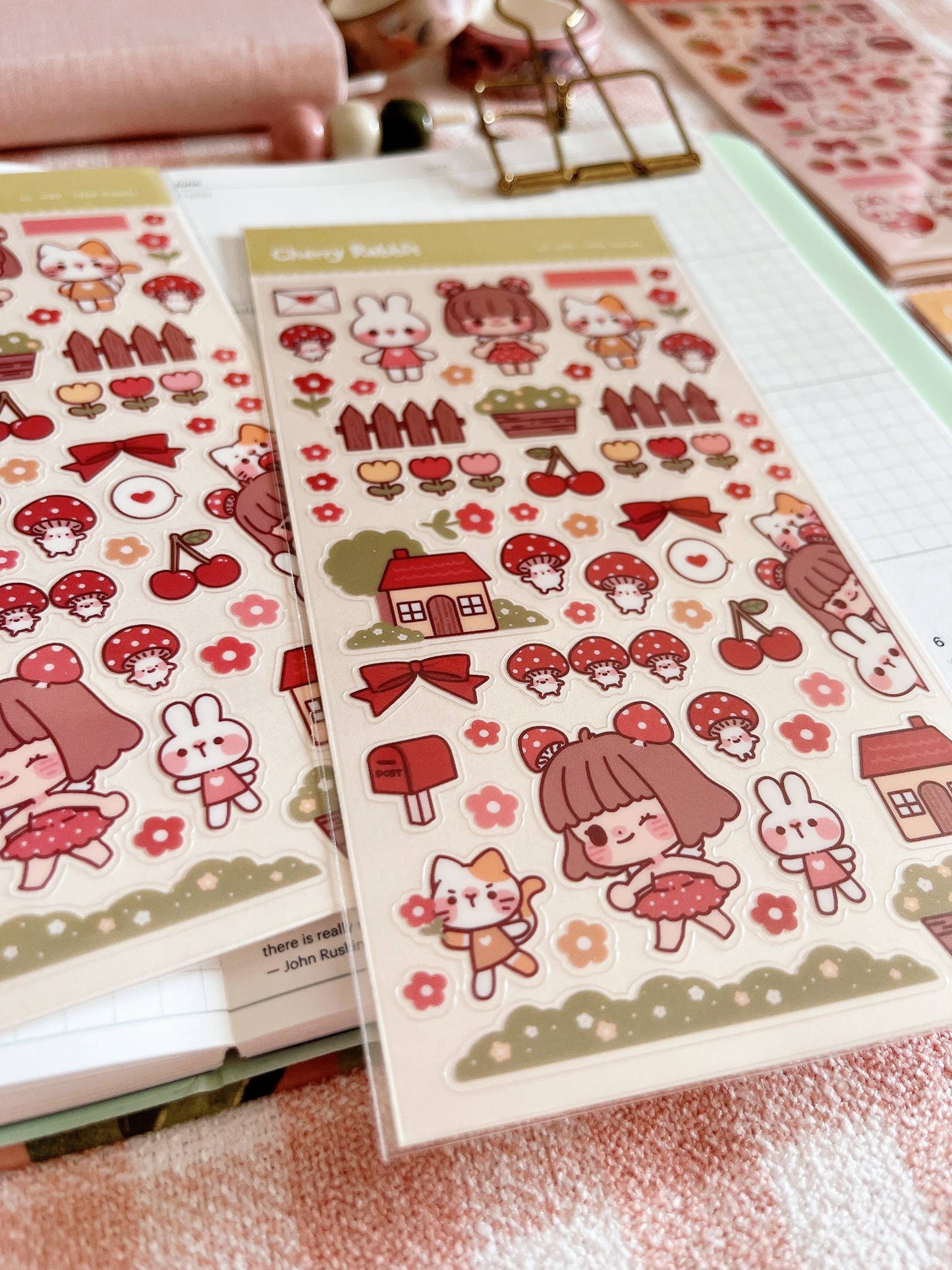 Little Friends Sticker Sheet no.099