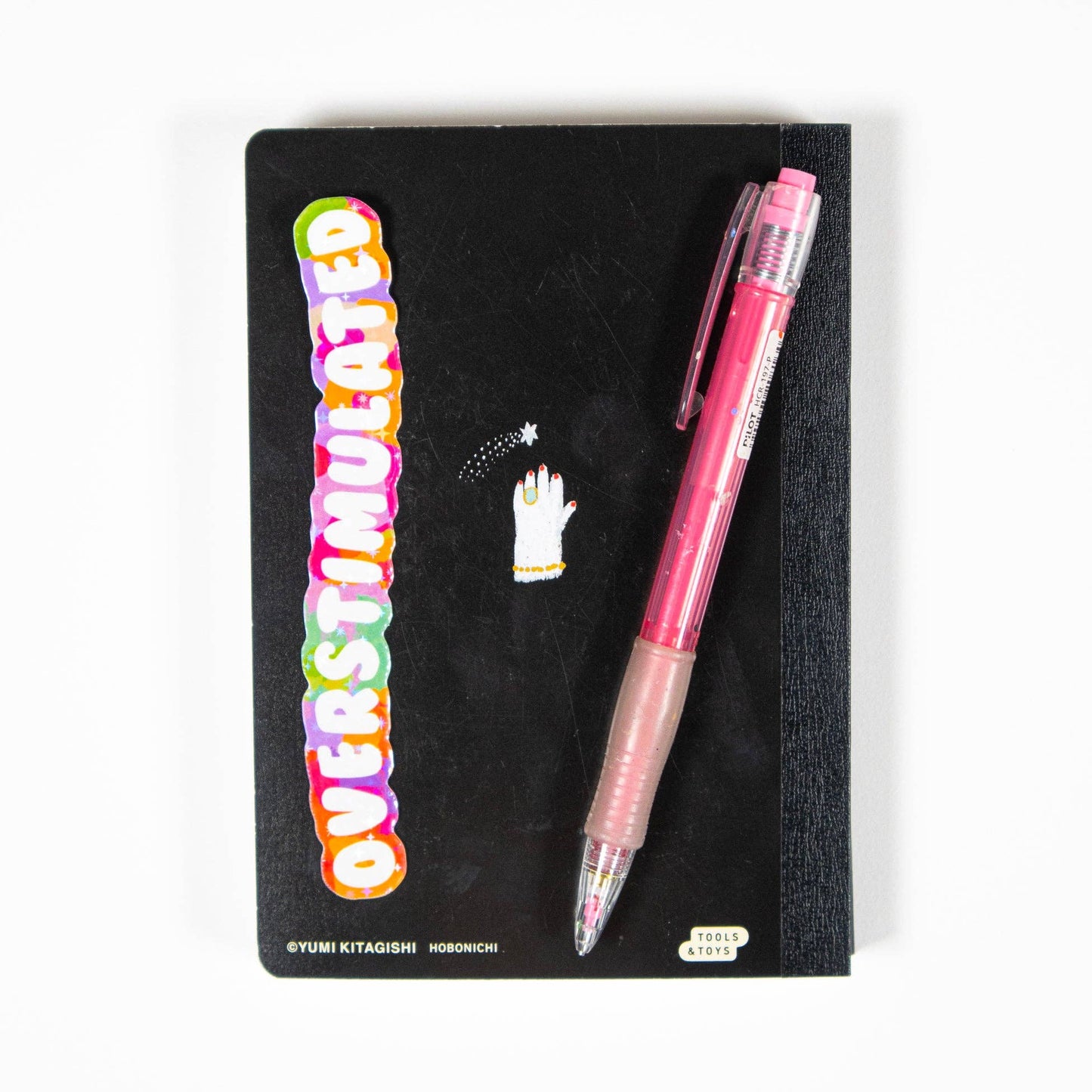 Overstimulated - Funny Type Sticker