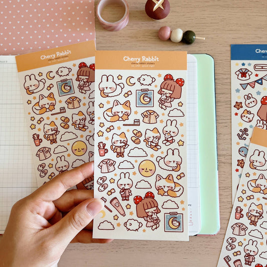 Good Night Sticker Sheet no.042