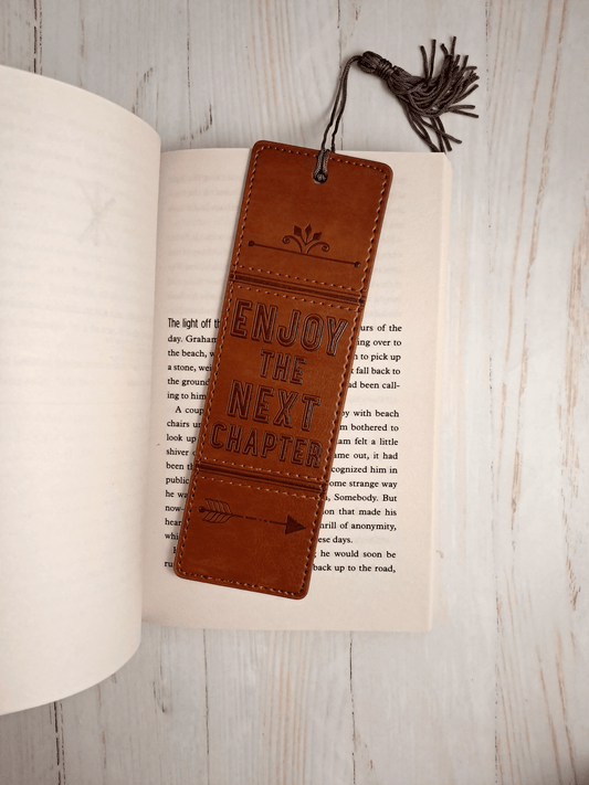 Artisan "Enjoy The Next Chapter" Bookmark