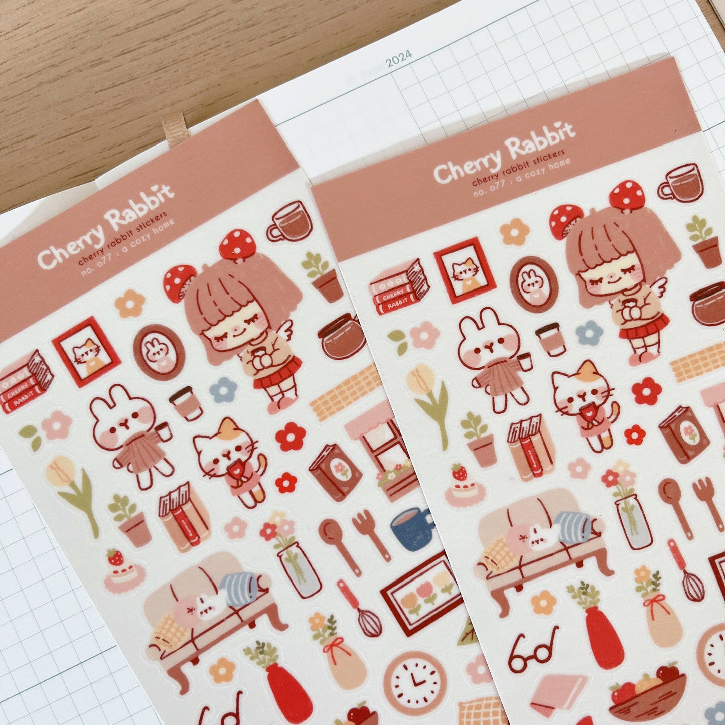 Cozy Home Sticker Sheet no.077