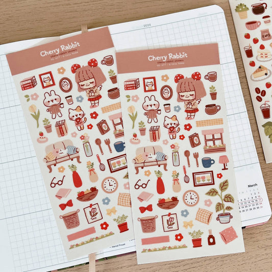 Cozy Home Sticker Sheet no.077