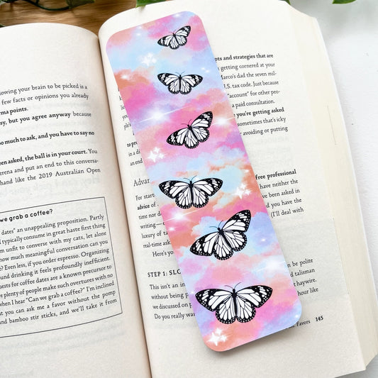 Butterfly Clouds Bookmark