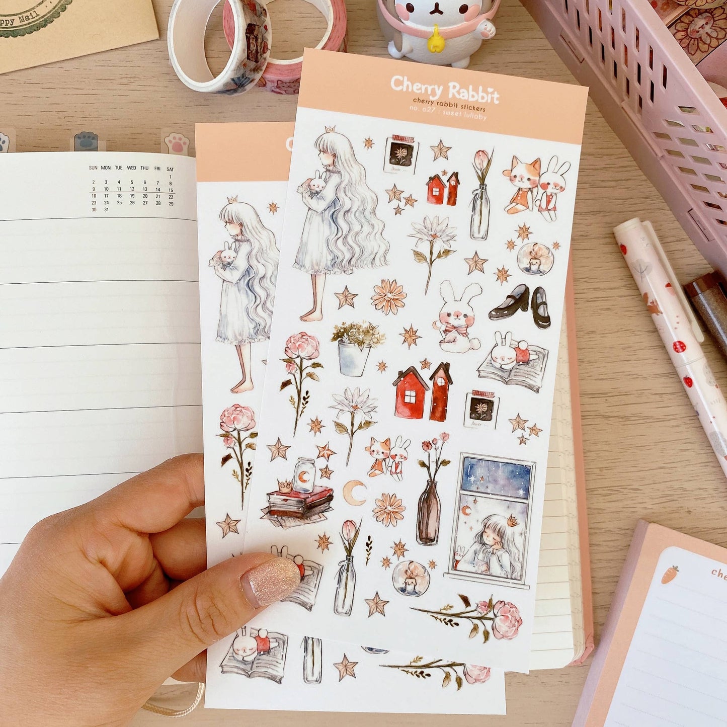 Sweet Lullaby Sticker Sheet no.027