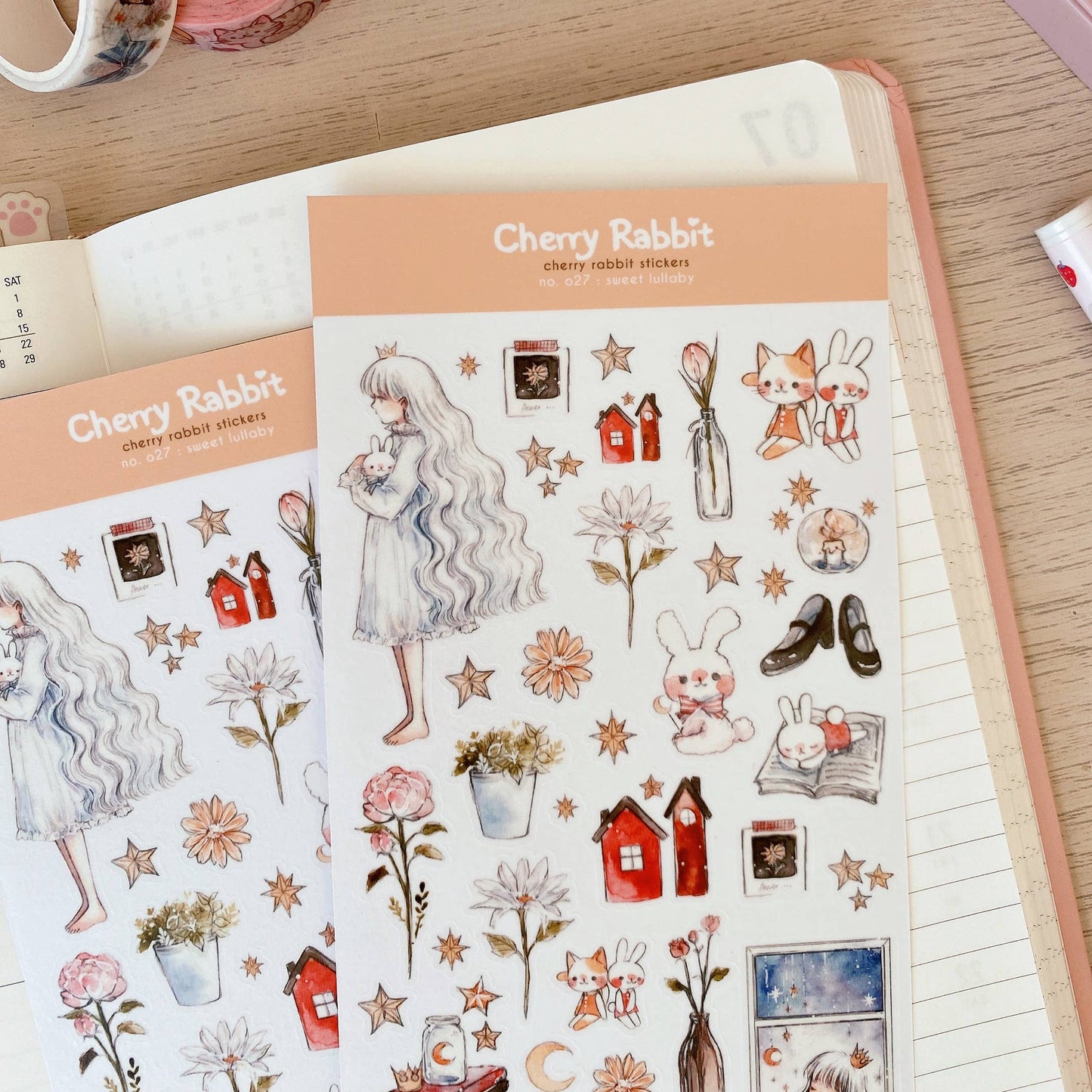 Sweet Lullaby Sticker Sheet no.027