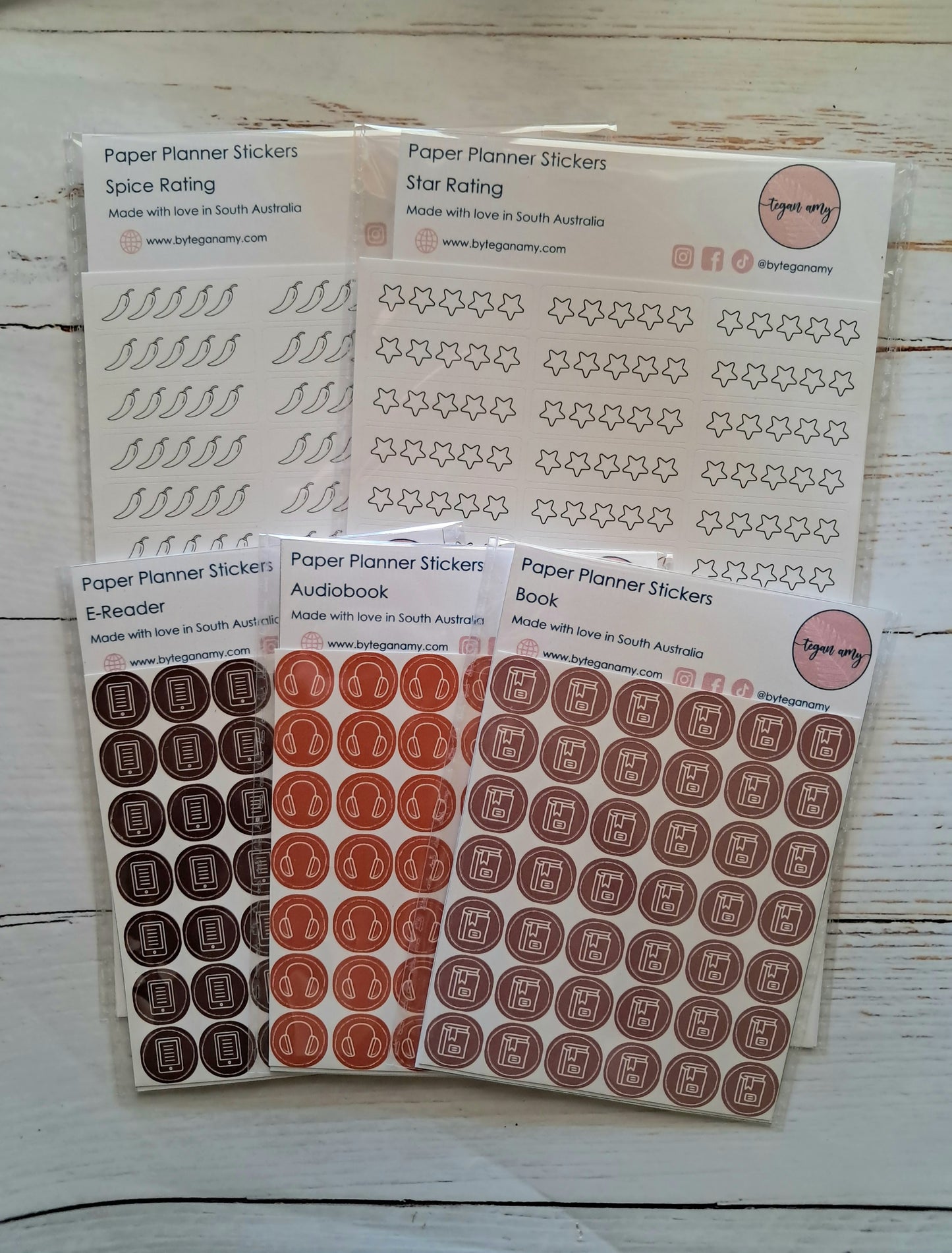 Book Tracker Mega Bundle - Paper Planner Stickers